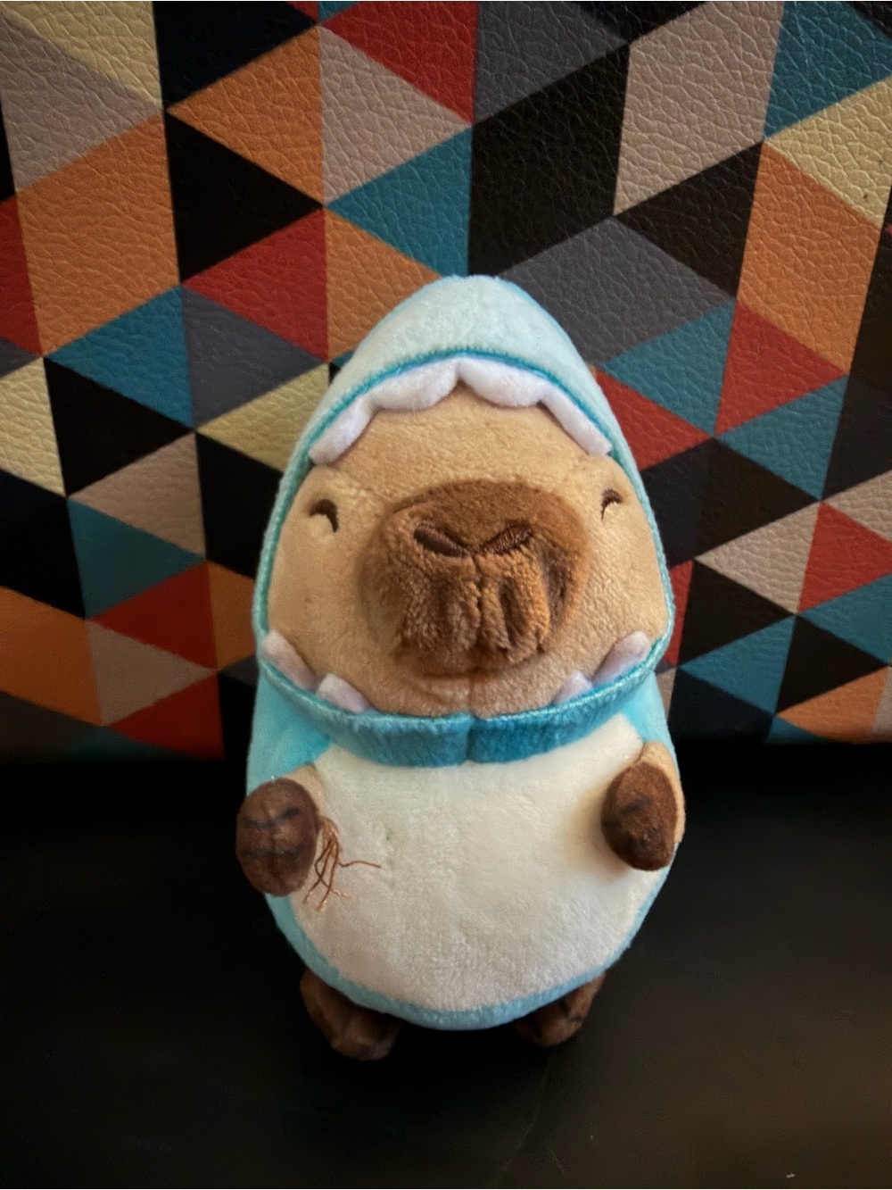 Geeknet Capy Buddies Plush Herd 4 Shark 4.5" Capybara Gamestop Collectible Toys